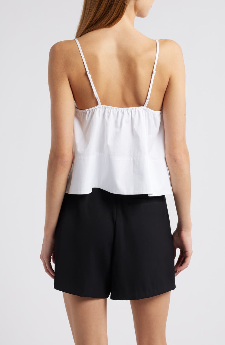 Solid & Striped The Maayan Cotton Camisole, Alternate, color, Optic White