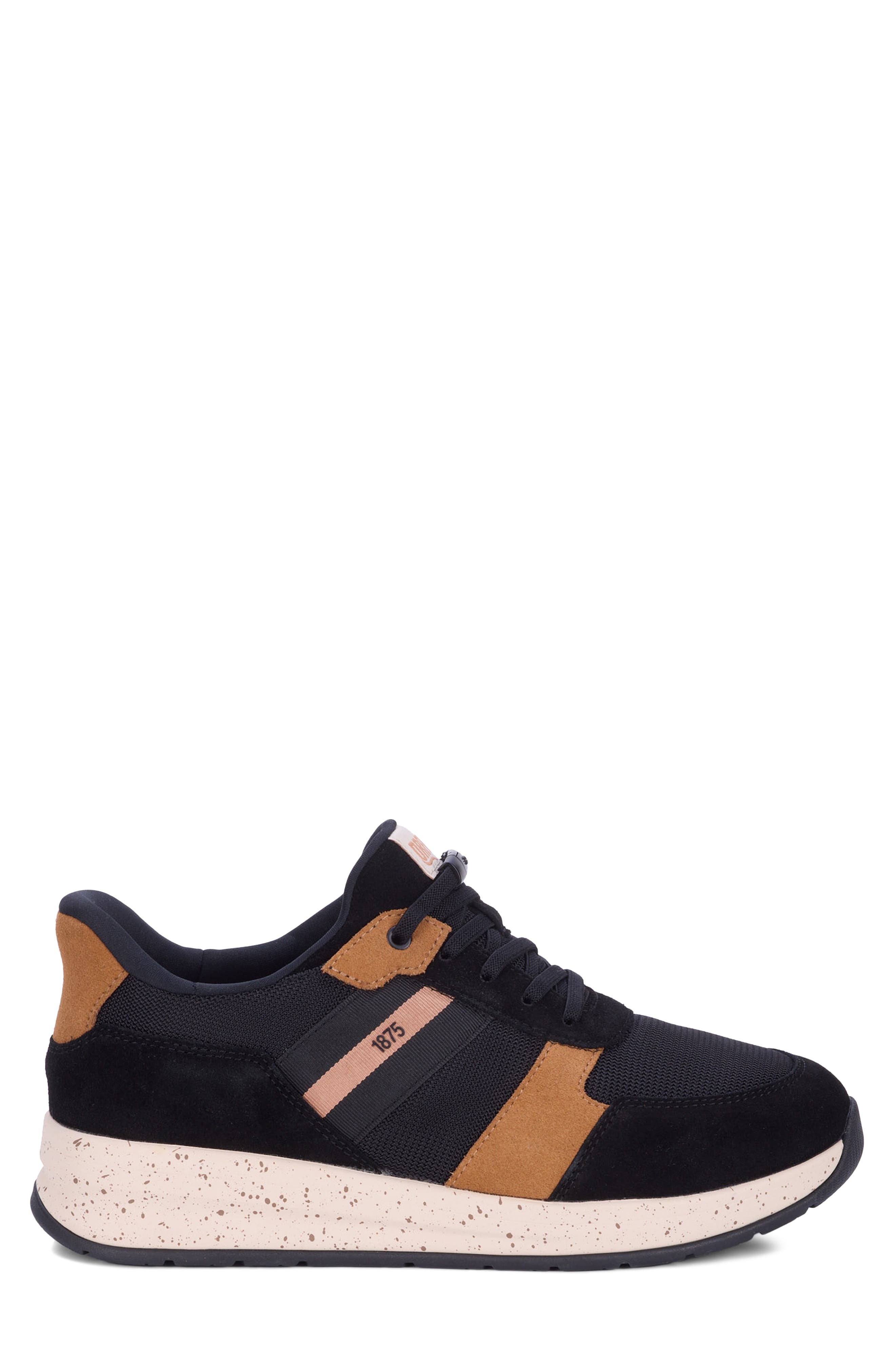 Connor Sneaker, Alternate, color, BLACK COMBO