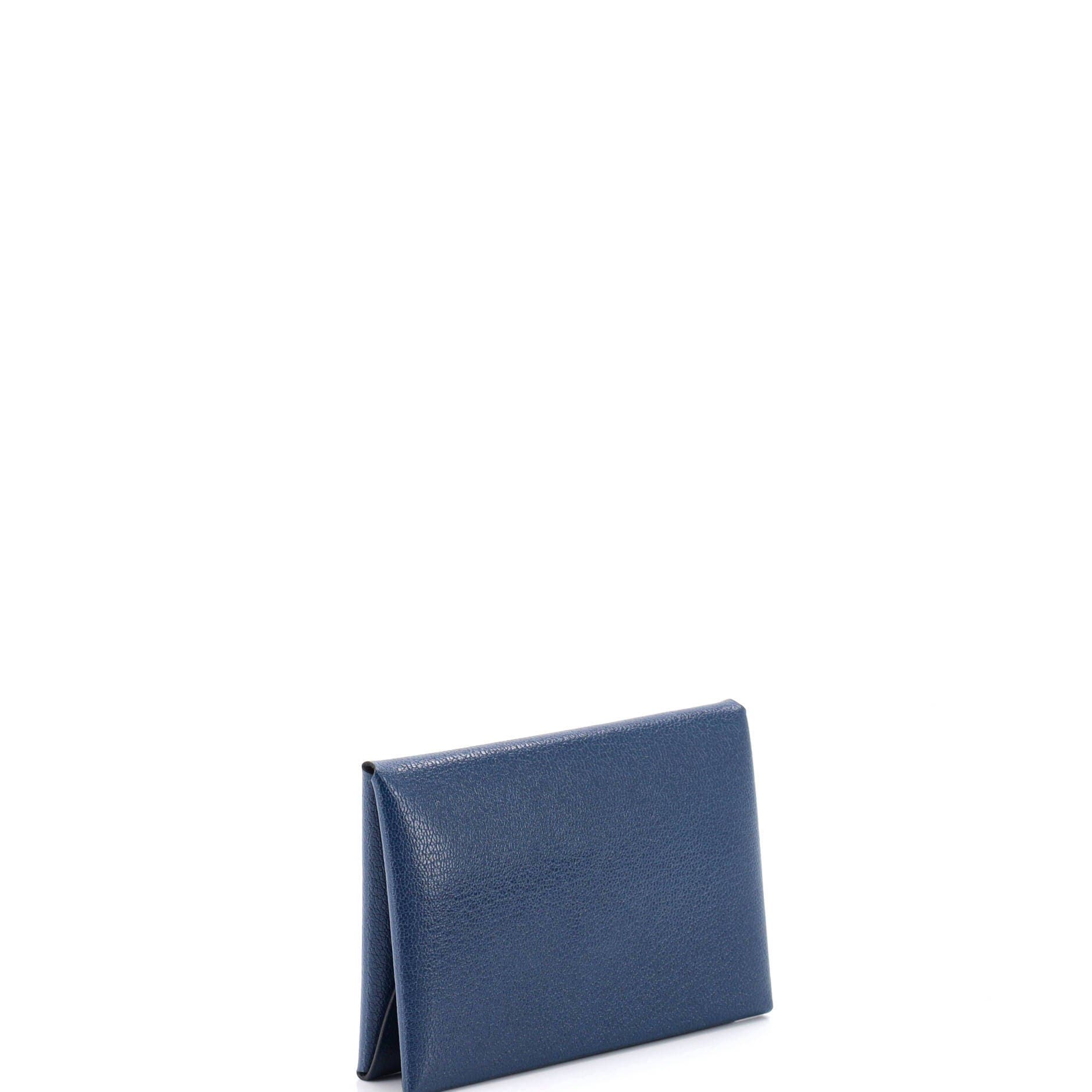 81034712 Calvi Duo Card Holder Chevre Mysore, Alternate, color, Bleu Tie