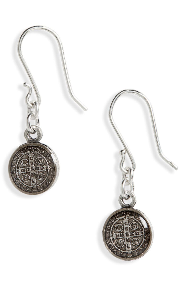 Virgins Saints & Angels Les Celestes San Benito Earrings, Main, color,