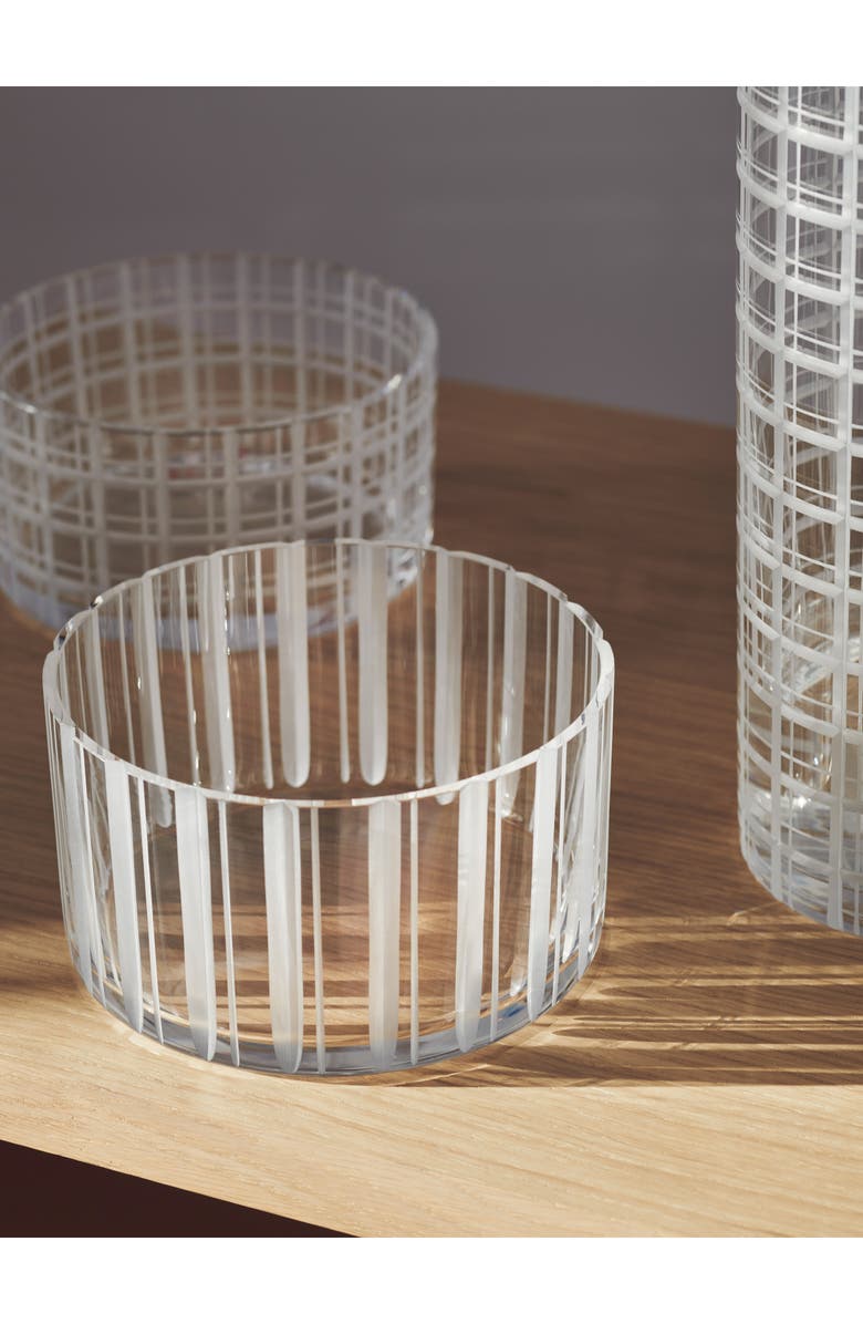 Orrefors Cut In Number Small Serving Bowl, Alternate, color, Clear