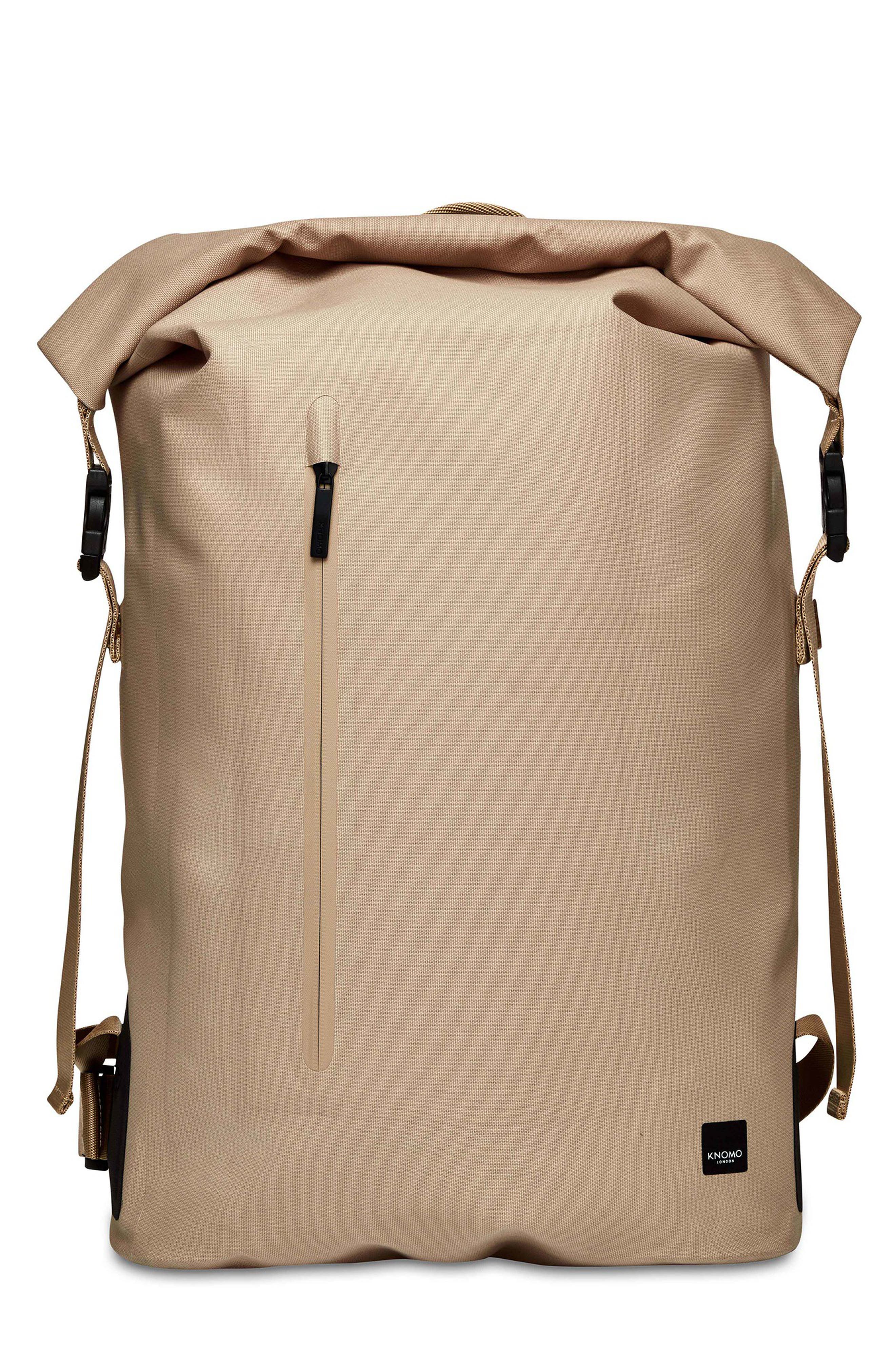 KNOMO London Thames Cromwell Roll Top Backpack, Main, color, 