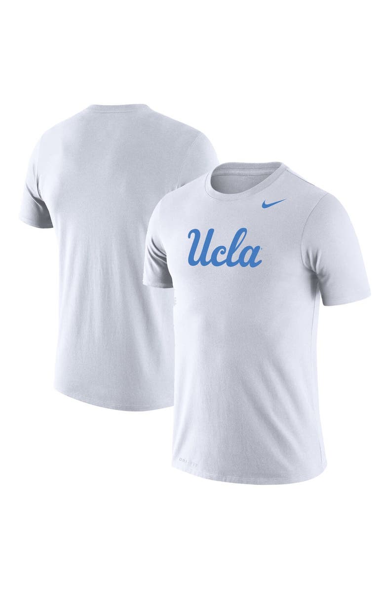 Nike Men's Nike White UCLA Bruins School Logo Legend Performance T-Shirt, Alternate, color, 