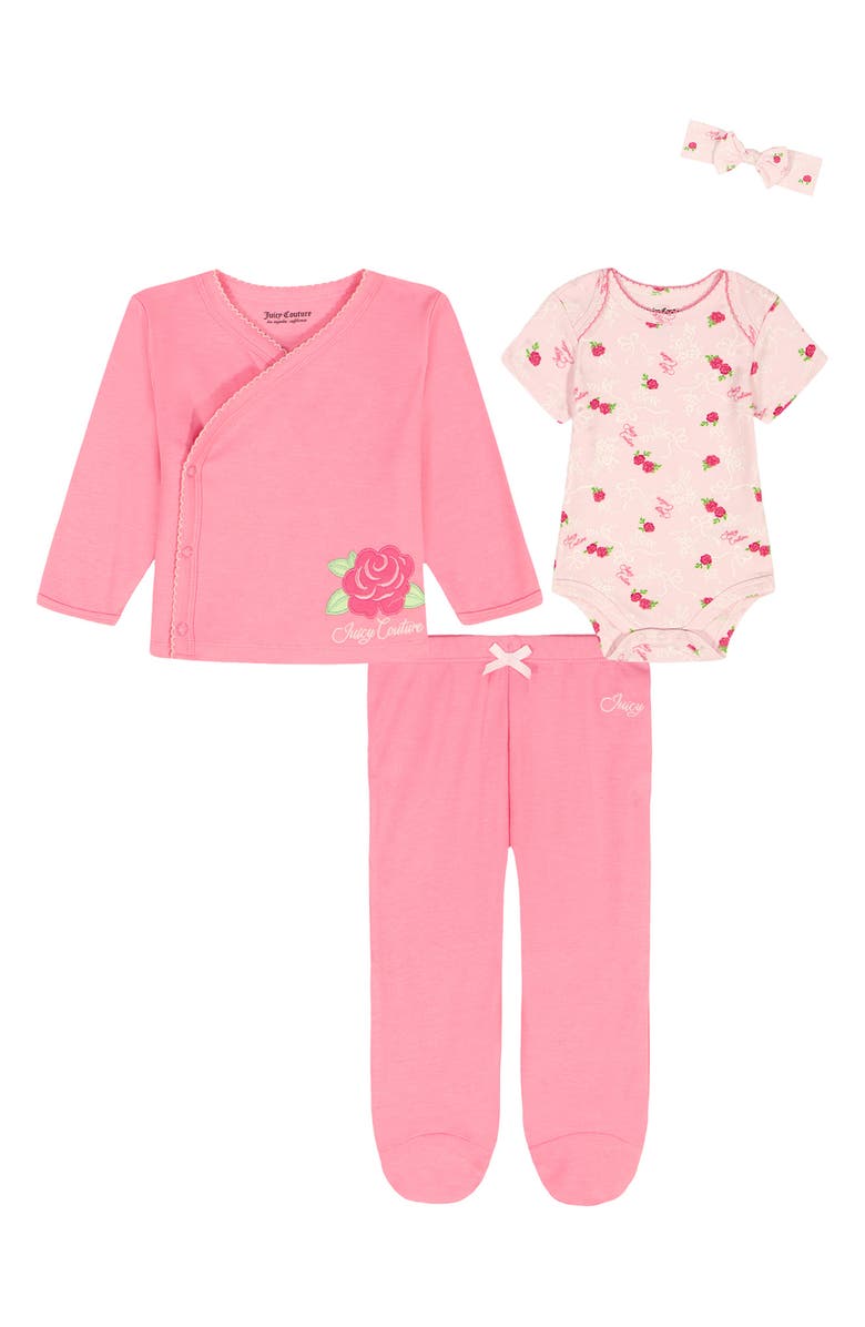 Juicy Couture Take Me Home 4-Piece Set, Main, color, Pink Multi