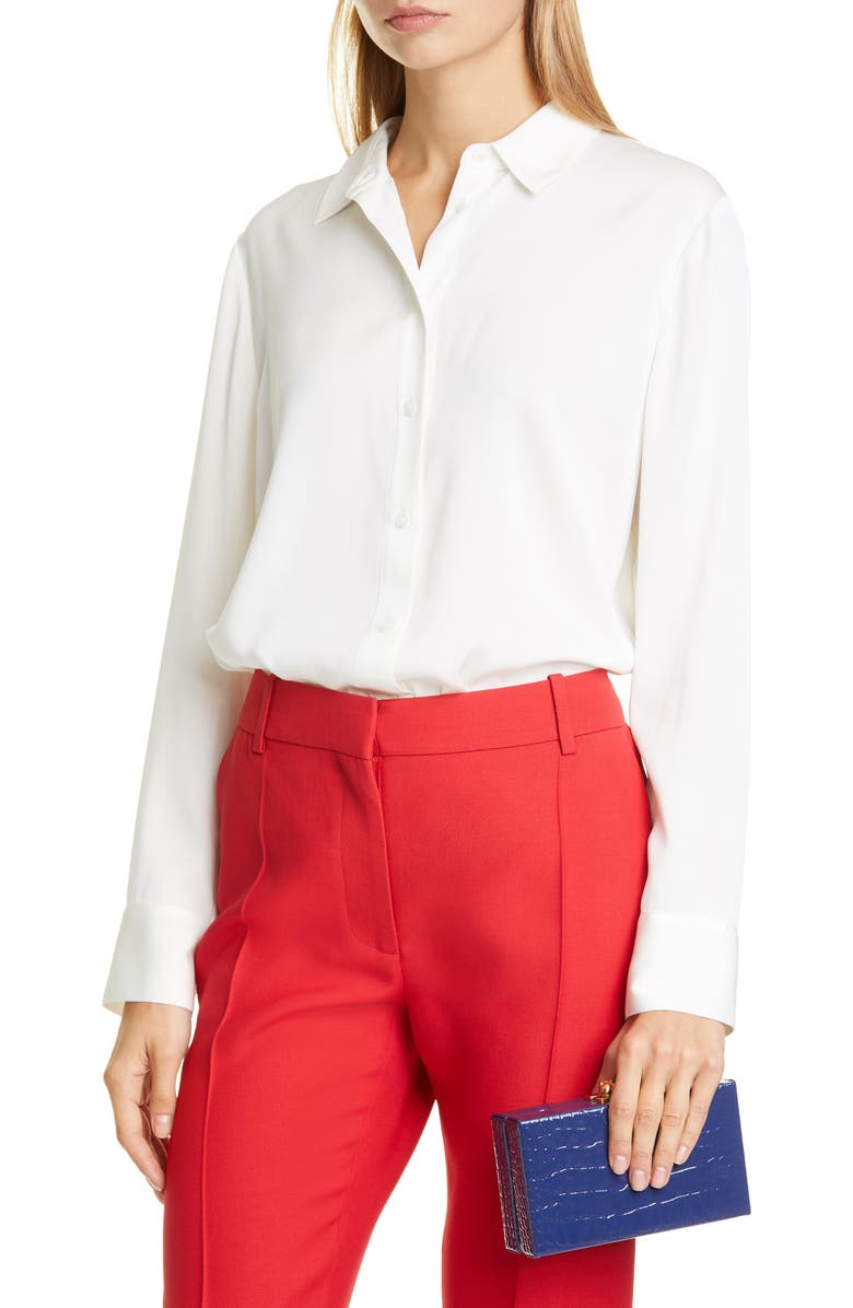 Edie Parker Jean Embossed Leather Box Clutch, Alternate, color,