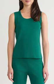 Ming Wang Scoop Neck Tank