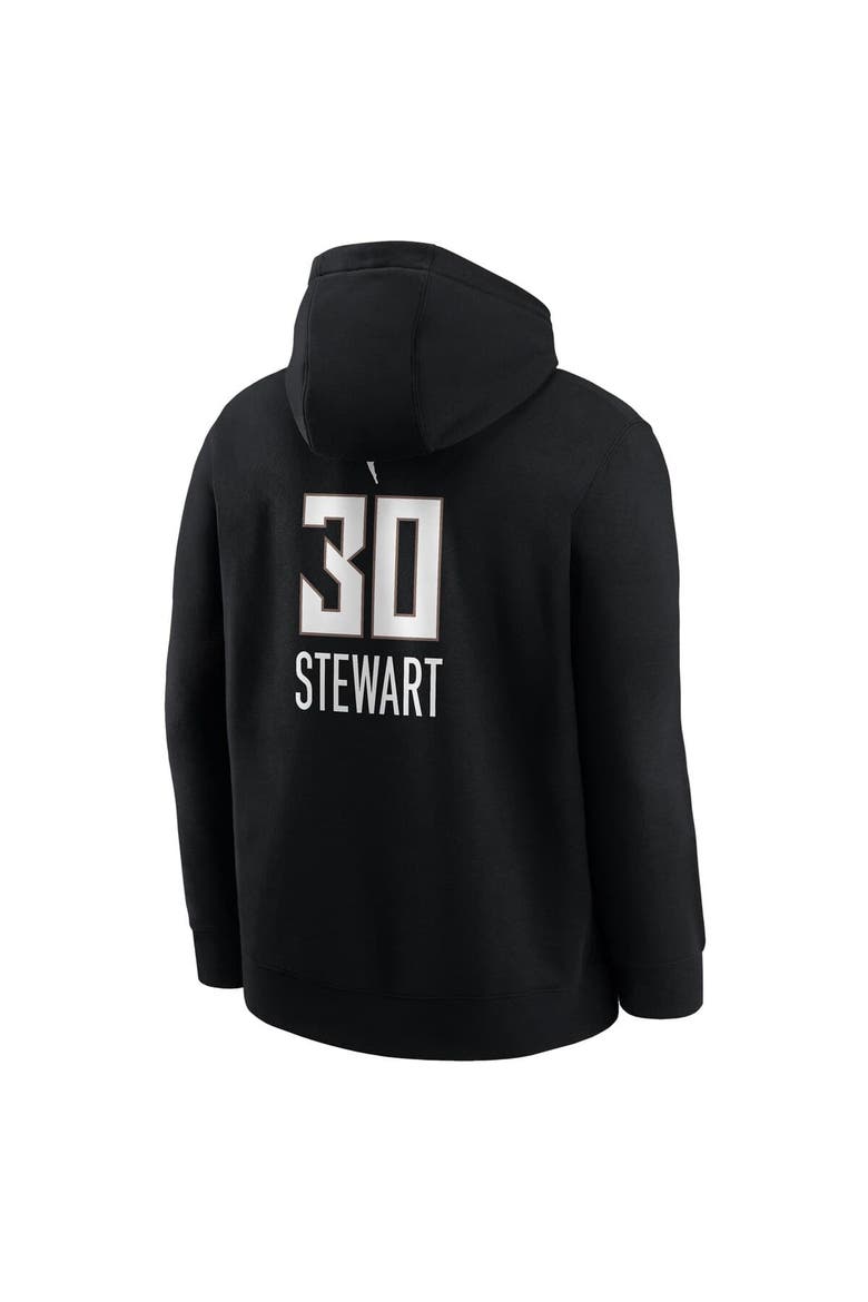 Men's Nike Breanna Stewart Black New York Liberty Explorer Edition Name & Number Pullover Hoodie, Alternate, color, Black