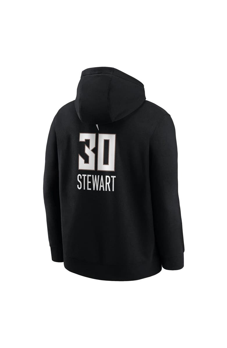 Nike Men's Nike Breanna Stewart Black New York Liberty Explorer Edition Name & Number Pullover Hoodie, Alternate, color, Black
