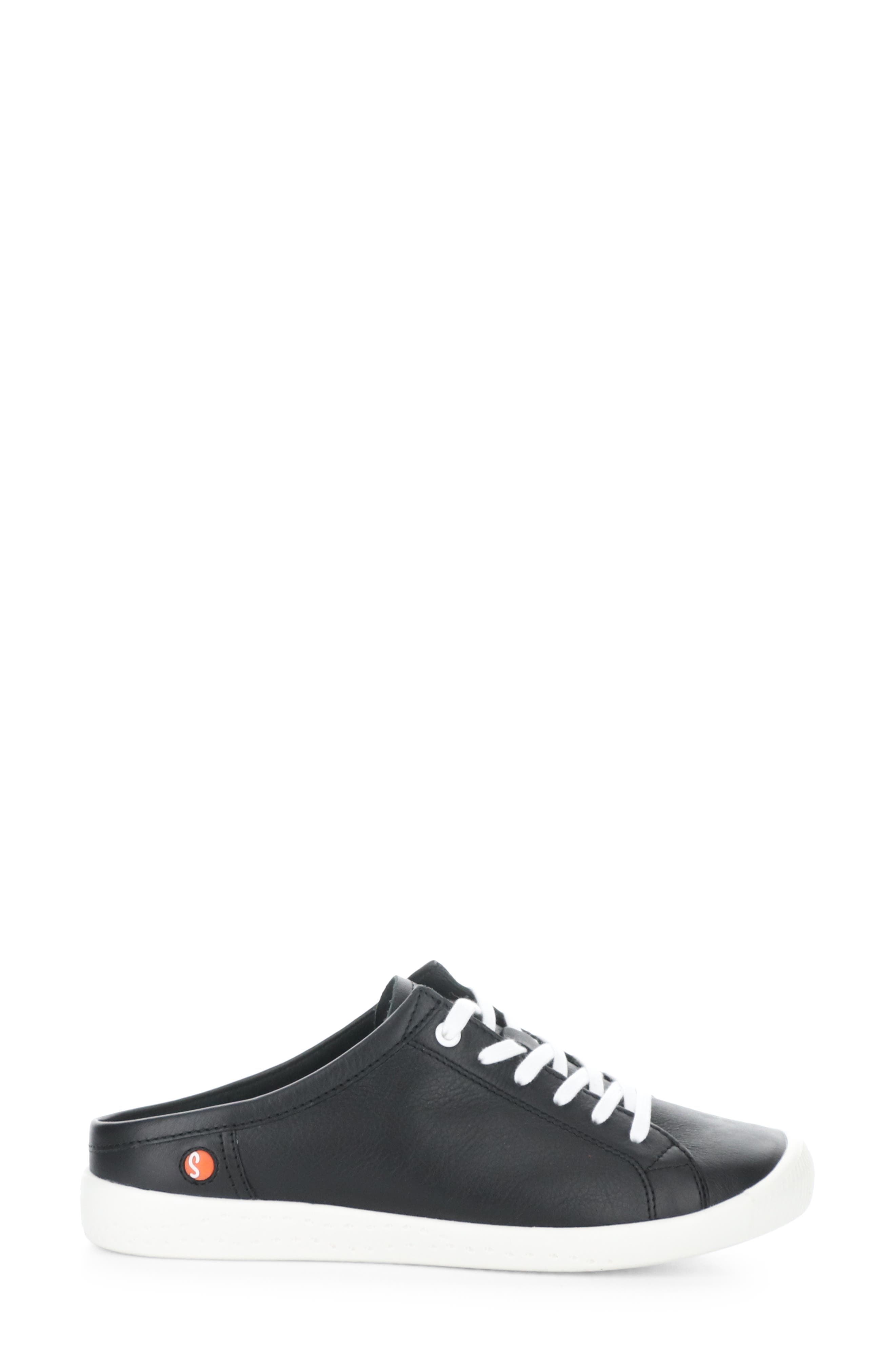 Softinos by Fly London Idle Sneaker, Alternate, color, Black Smooth Leather