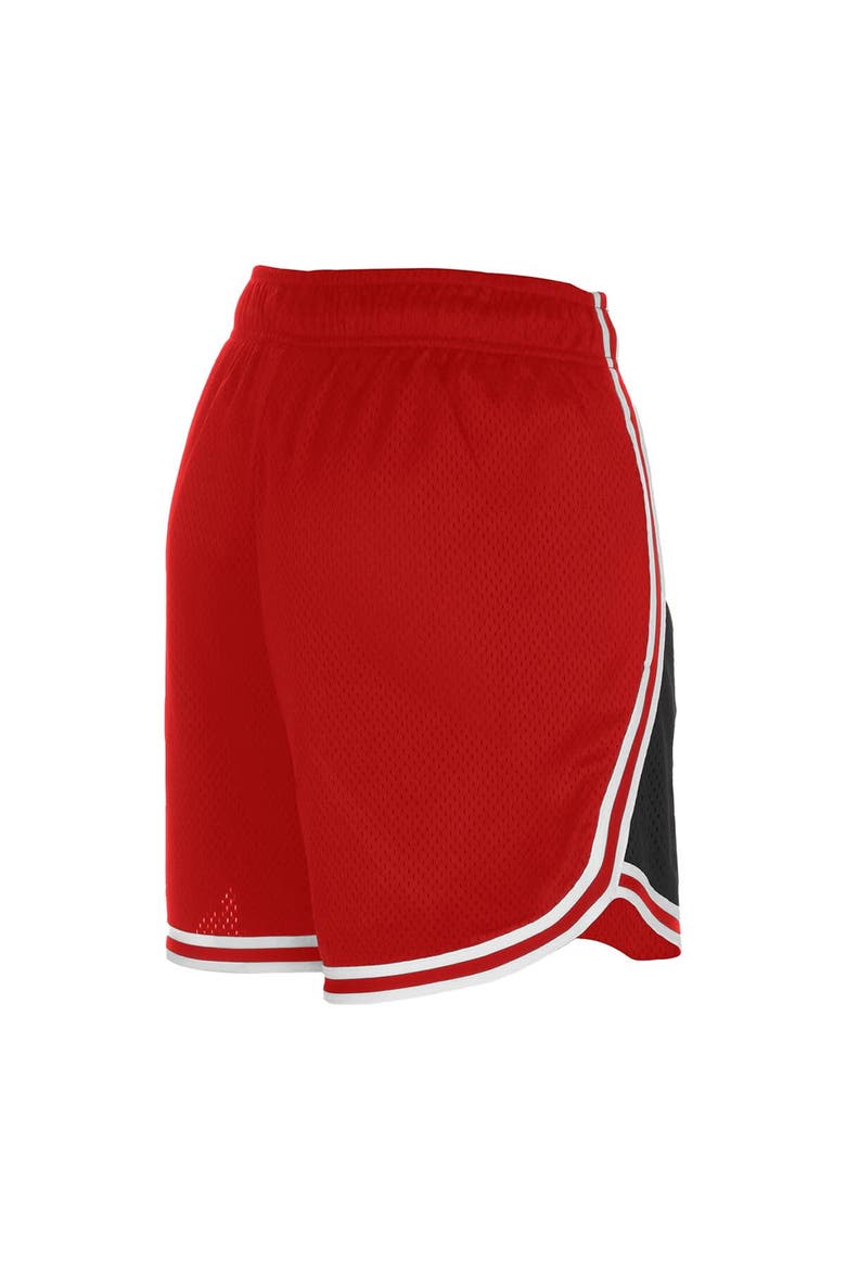 Women's New Era Black/Red Kansas City Chiefs Sport Classics Mesh Shorts, Alternate, color, Black