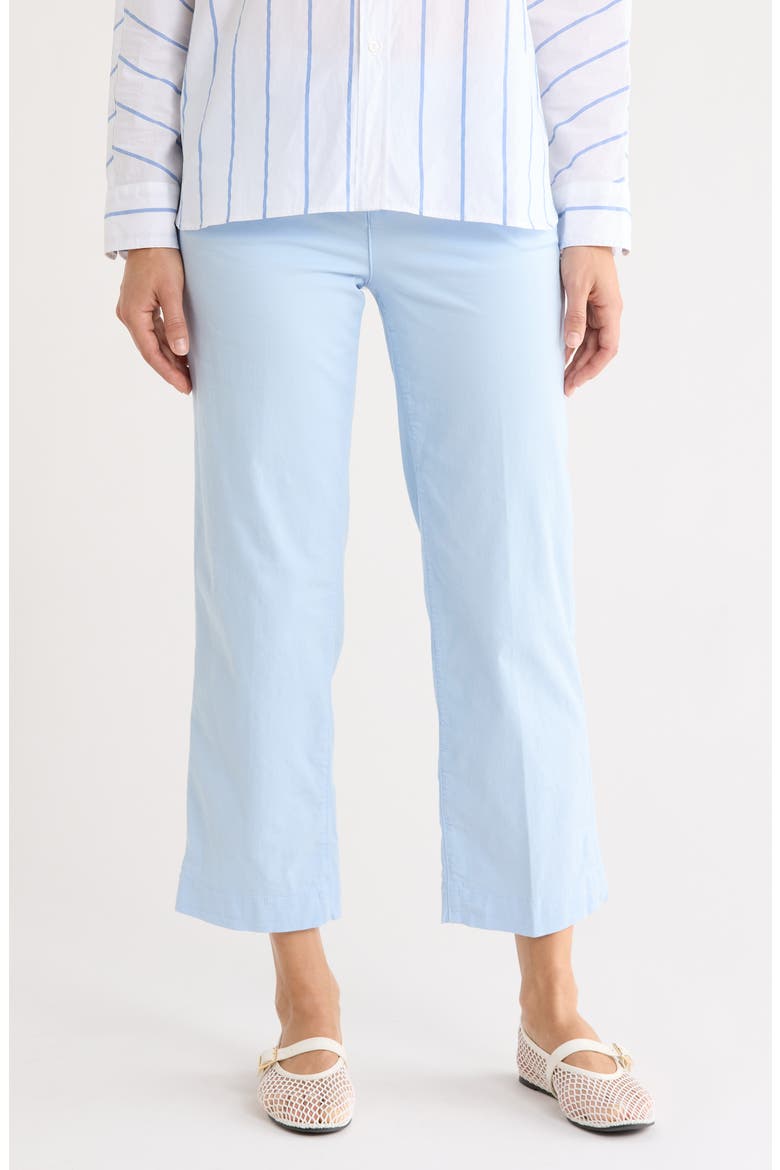 Westport Wide Leg Chino Pants, Main, color, SOFT BLUE