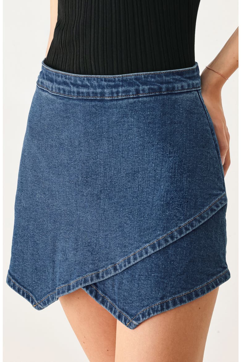 Envelope Skort, Alternate, color, INDIGO
