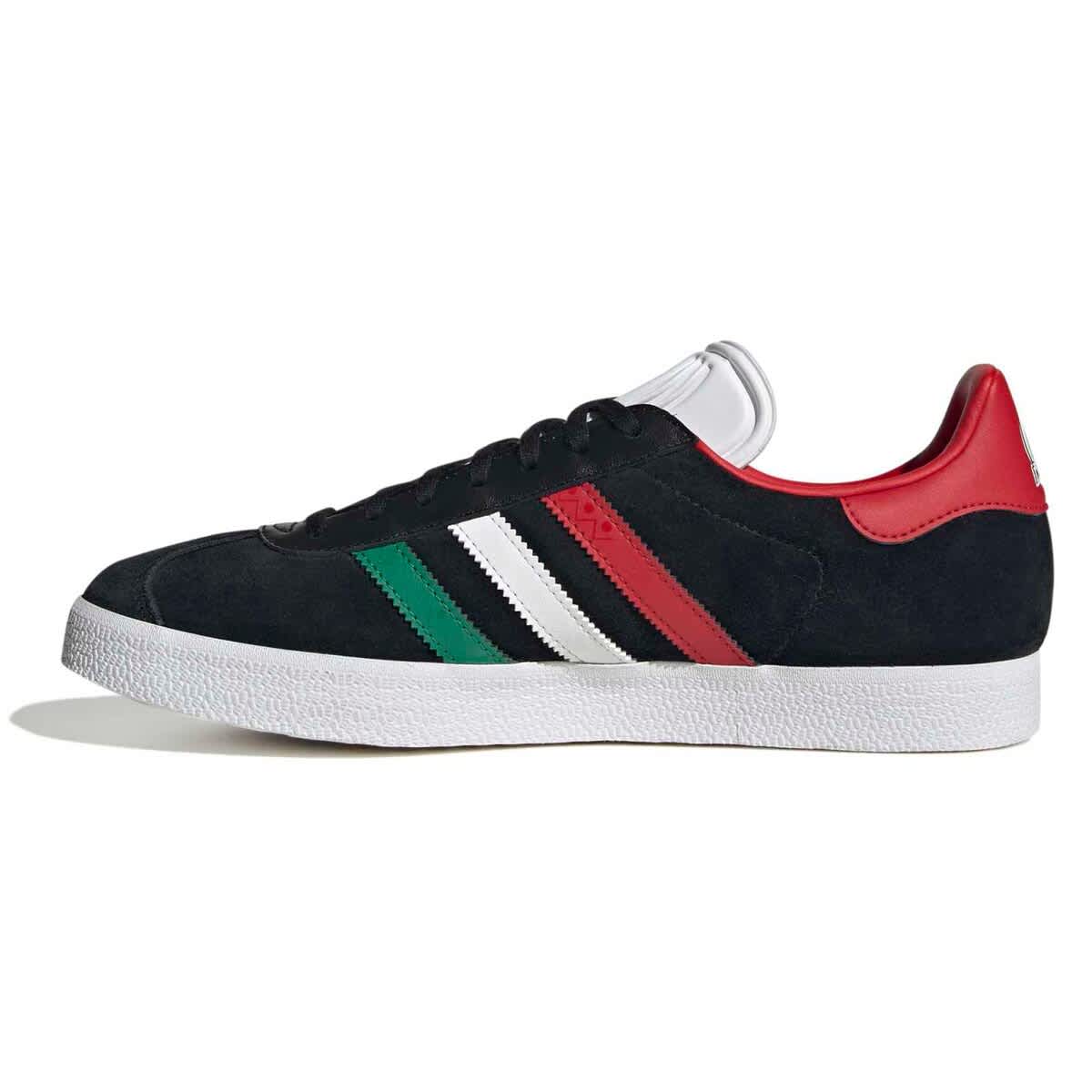 adidas Men's adidas  Black Mexico National Team Gazelle Shoes, Alternate, color, Black