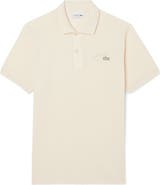 Lacoste Classic Fit Embroidery Detail Cotton Piqué Polo