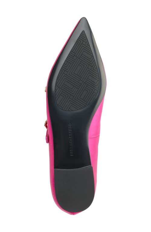 Karl Lagerfeld Paris Veyda Pointed Toe Mary Jane Flat