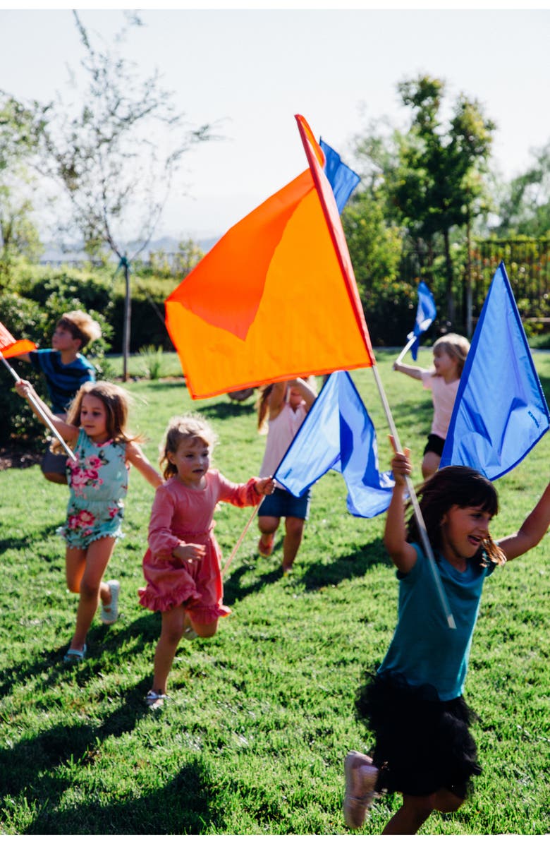Pacific Play Tents 12-Pack Color Flag, Alternate, color, Red