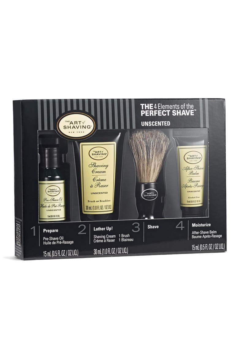 The Art of Shaving® The 4 Elements of The Perfect Shave® Starter Kit, Main, color, UNSCENTED