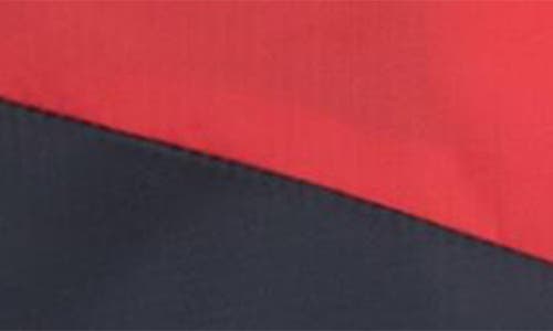3 Brand Kids' Fleece Lined Windrunner Jacket In Black University Red
