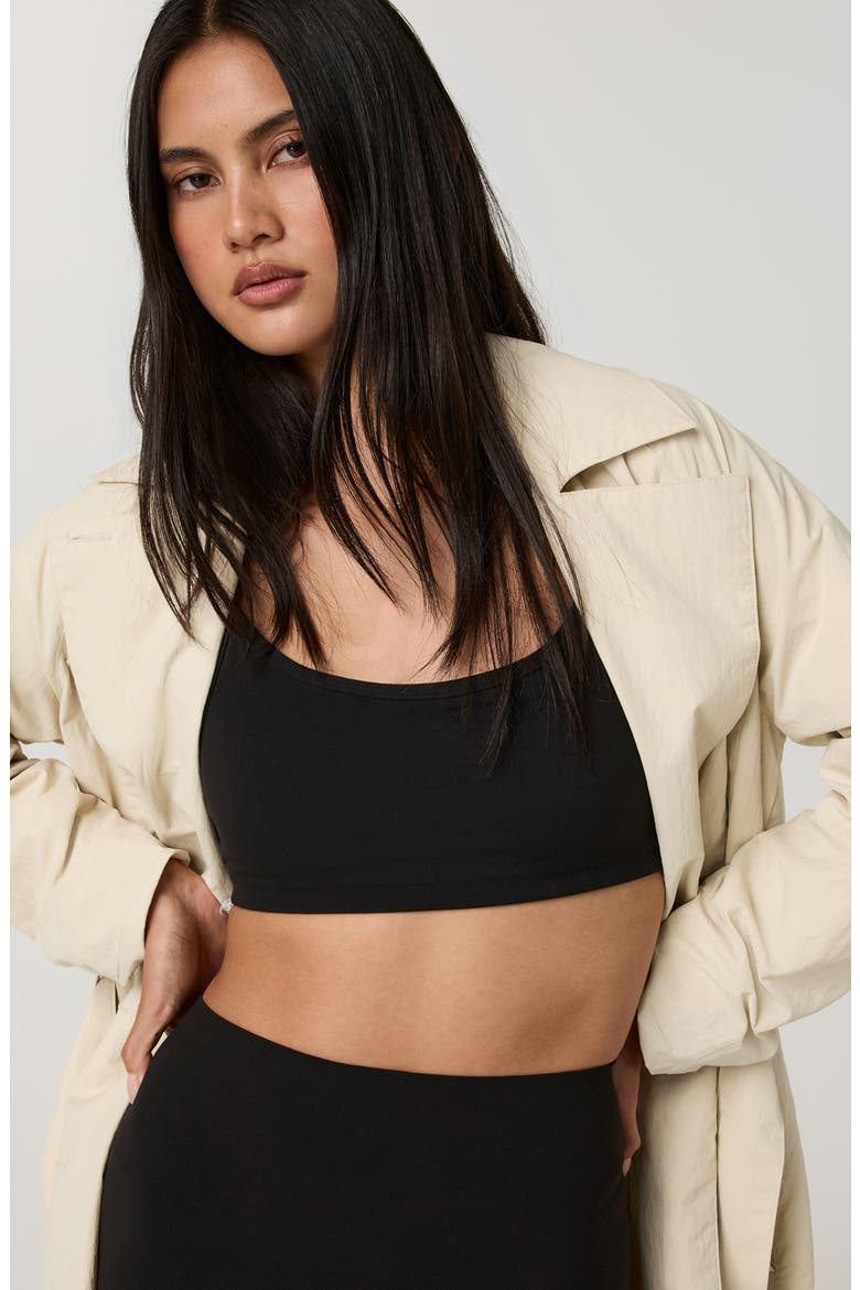 Rhodes Trench Coat, Alternate, color, BONE