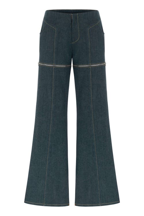Jendue Us Monte 2-in-1 Denim Jeans & Shorts In Blue