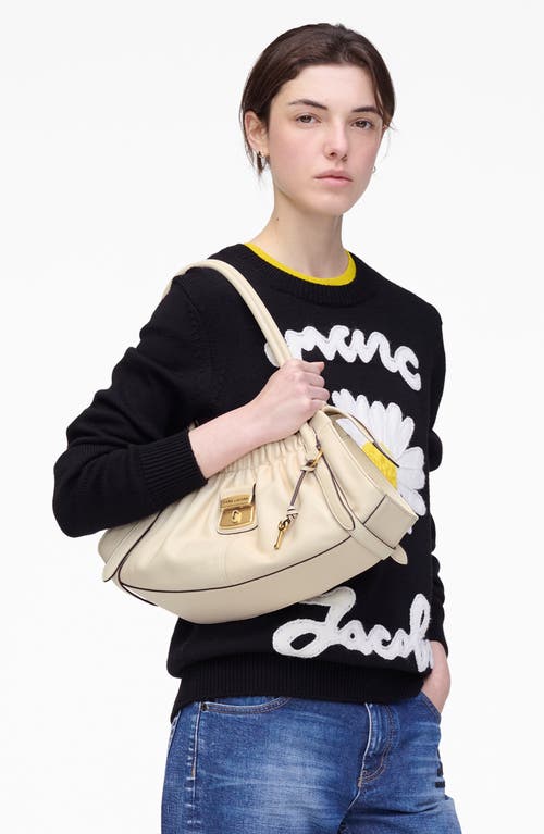 Marc Jacobs The Small Christina Leather Satchel Bag In White