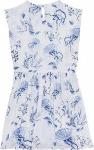 Vilebrequin Kids' Medusa and Shells Dress
