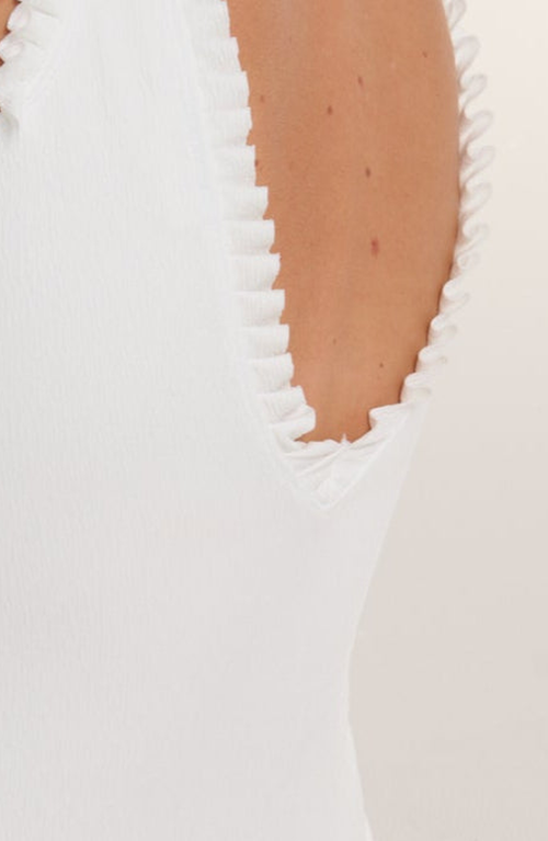 Hermoza Natalie One-piece Swimsuit In White