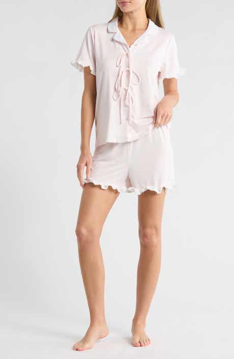 French Connection Ruffle Short Pajamas