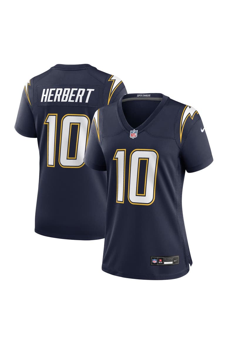 Women's Nike Justin Herbert Navy Los Angeles Chargers Alternate Super Chargers Game Jersey, Alternate, color, Navy