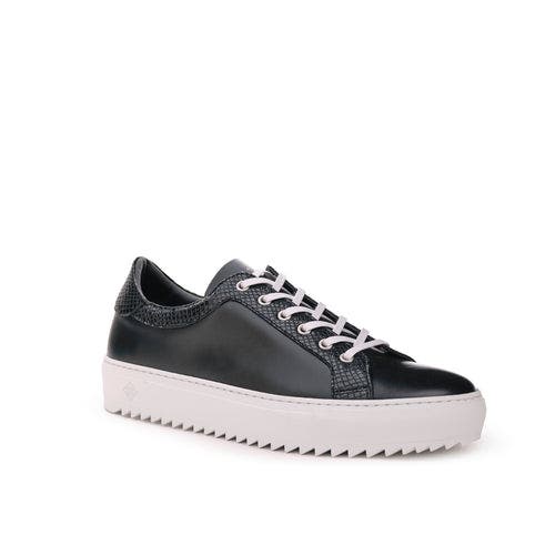 Tiannia Barnes Billy Mens Sneakers, Alternate, color, Black