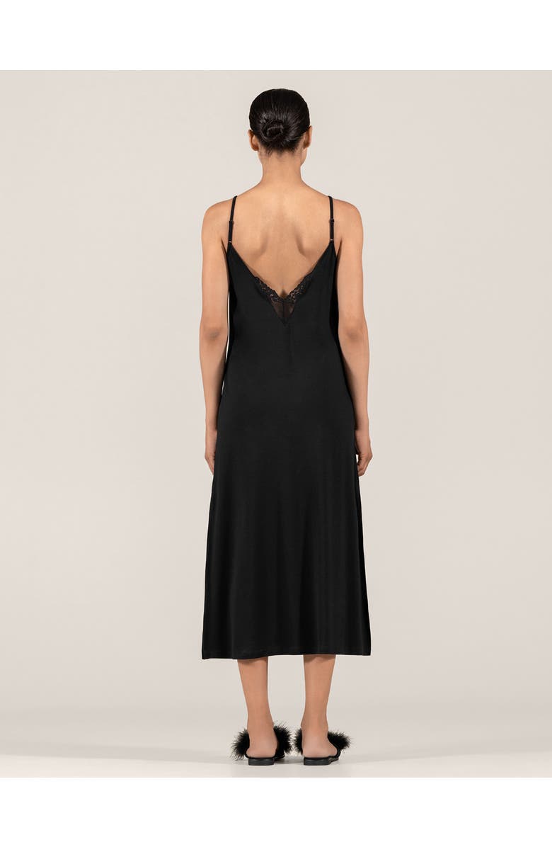 Togas Diletta Women's Nightdress, Alternate, color, Black