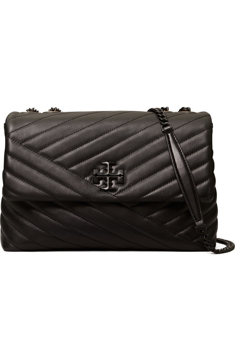 Tory Burch Kira Chevron Powder Coated Convertible Shoulder Bag, Main, color,