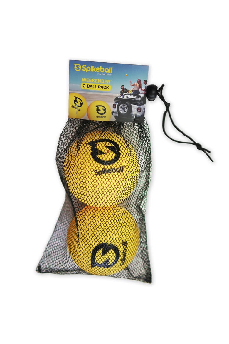 Standard Balls 2 Pack, 3.5 Inch Roundnet Accessory, Main, color, Multicolored