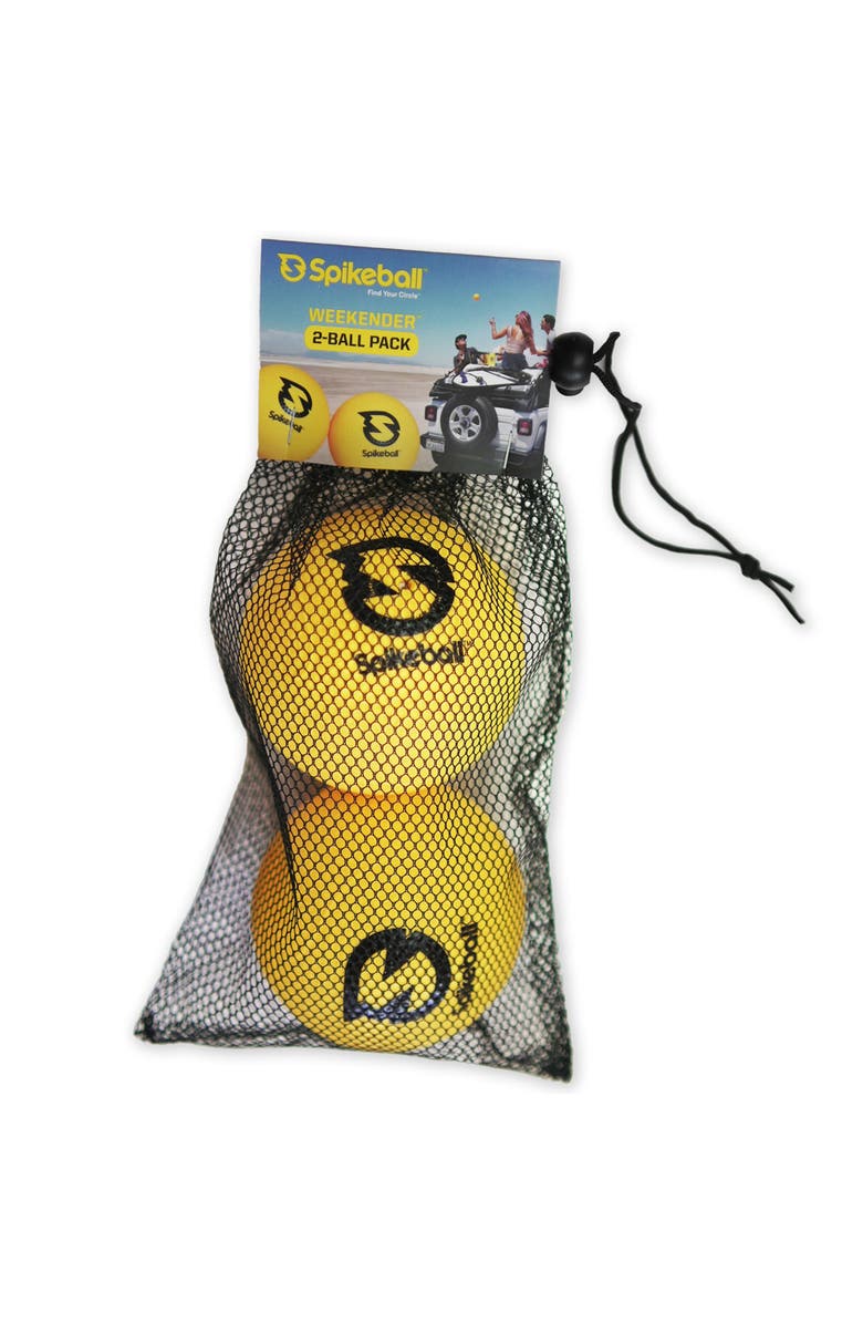 Spikeball Standard Balls 2 Pack, 3.5 Inch Roundnet Accessory, Main, color, Multicolored