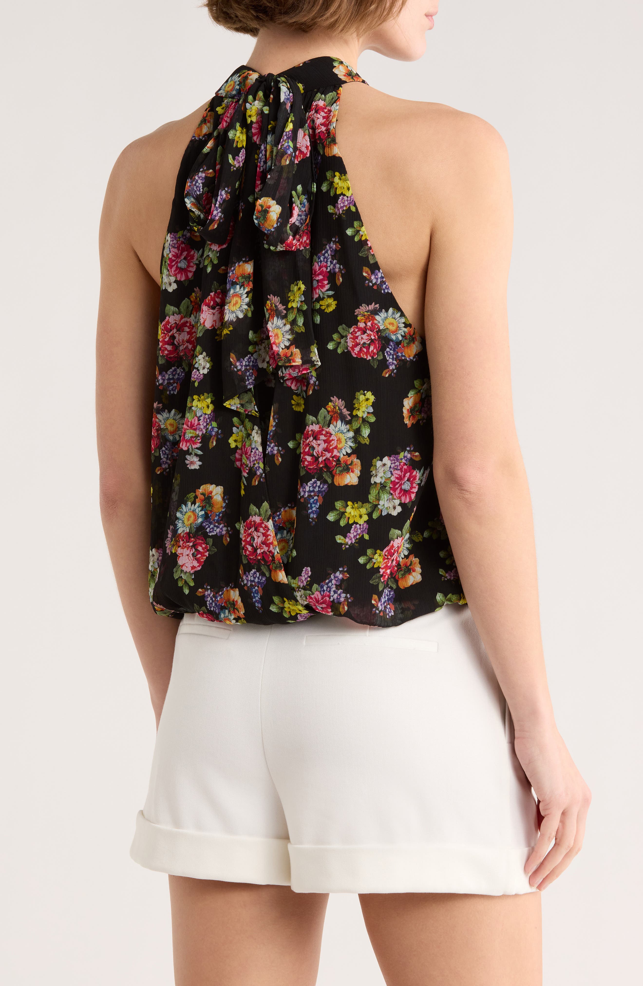 Maris Floral Halter Top - image 2