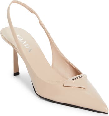 Prada Modellerie Pointed Toe Slingback Pump (Women) | Nordstrom