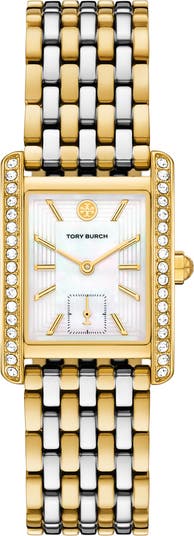 The Eleanor Crystal Bracelet Watch, 27mm x 34mm