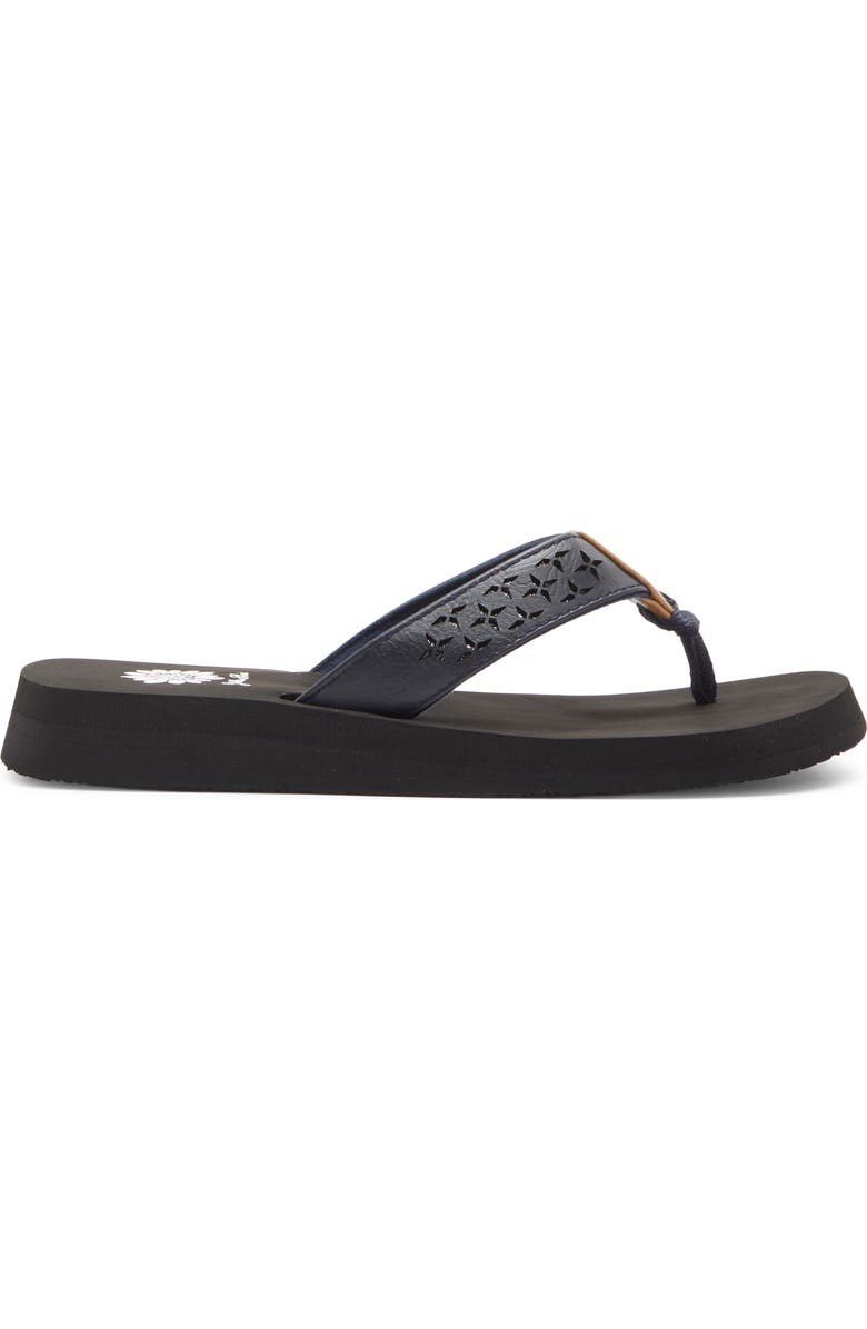 Yellow Box Premium Benji Flip Flop, Alternate, color, Navy