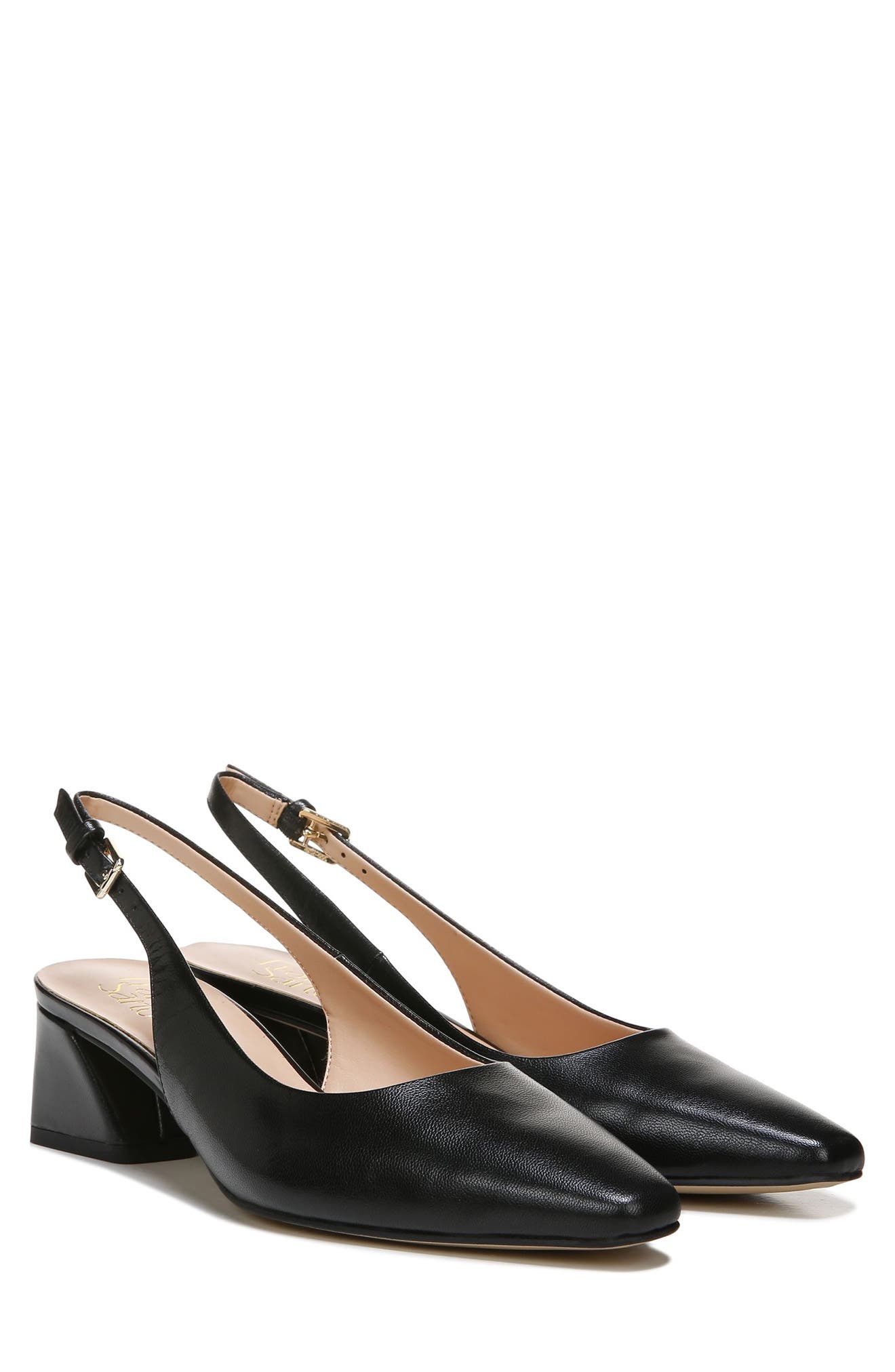 Franco Sarto Jacer Slingback Pump, Alternate, color, Black
