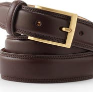 Lands' End Classic Leather Chino Belt