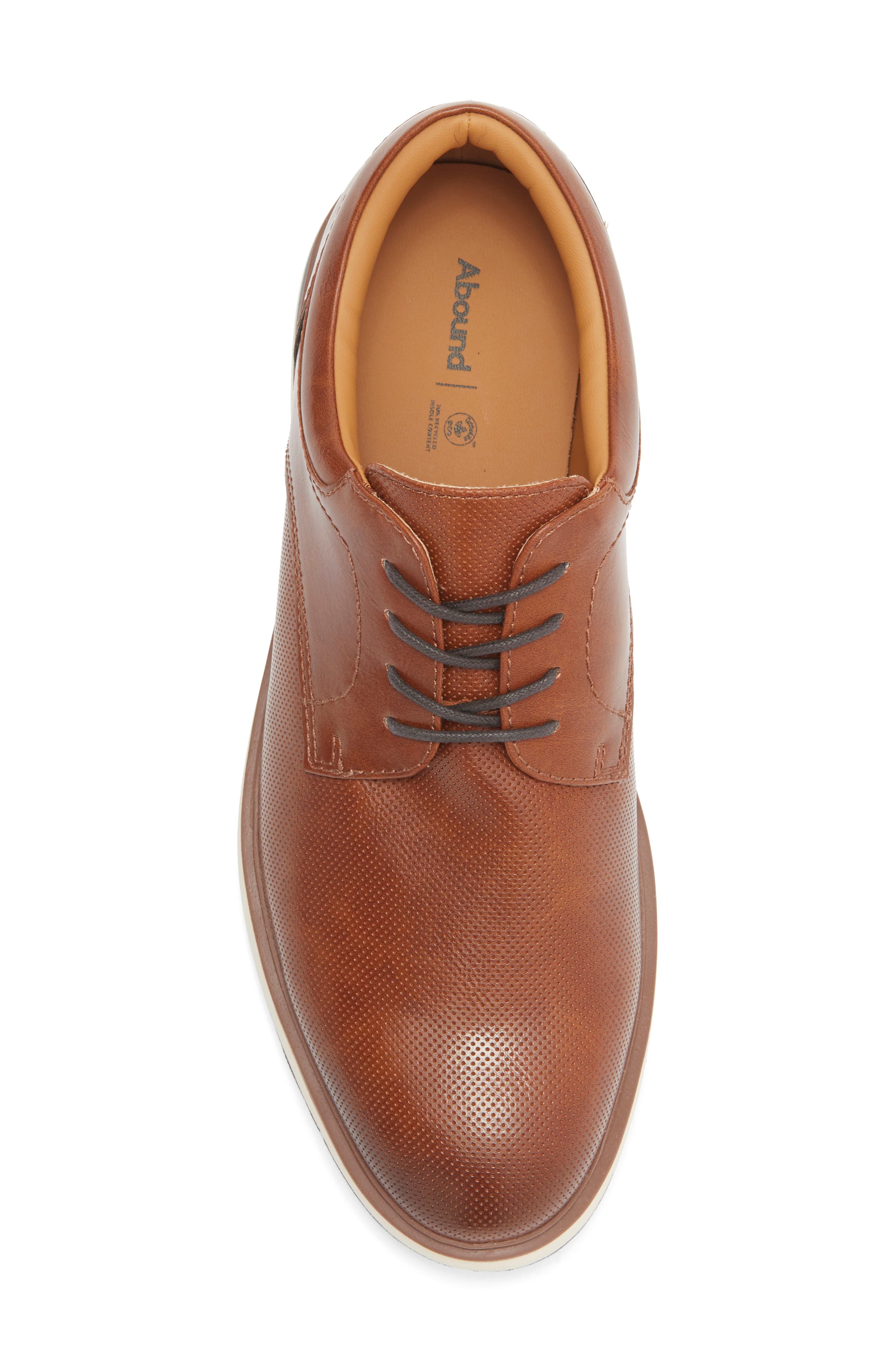 Myron Perforated Hybrid Derby, Alternate, color, TAN