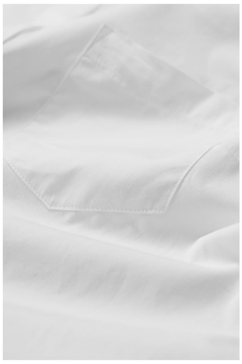 Isla Organic Cotton Button-Up Shirt, Alternate, color, SALT