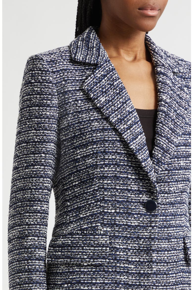 Healy Tweed Dickey Jacket, Alternate, color, NAVY MULTI