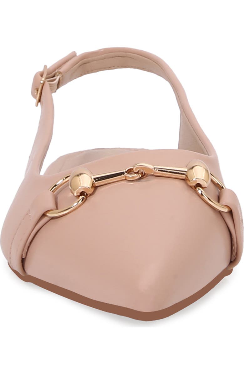BERNESS Bit Slingback Flat, Alternate, color, Beige