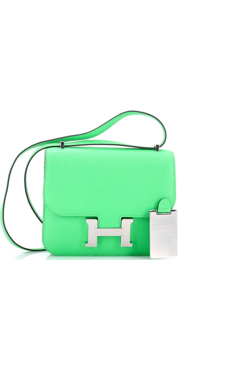Pre-Owned Hermes Constance NM Bag Epsom 18, Alternate, color, Vert Comics