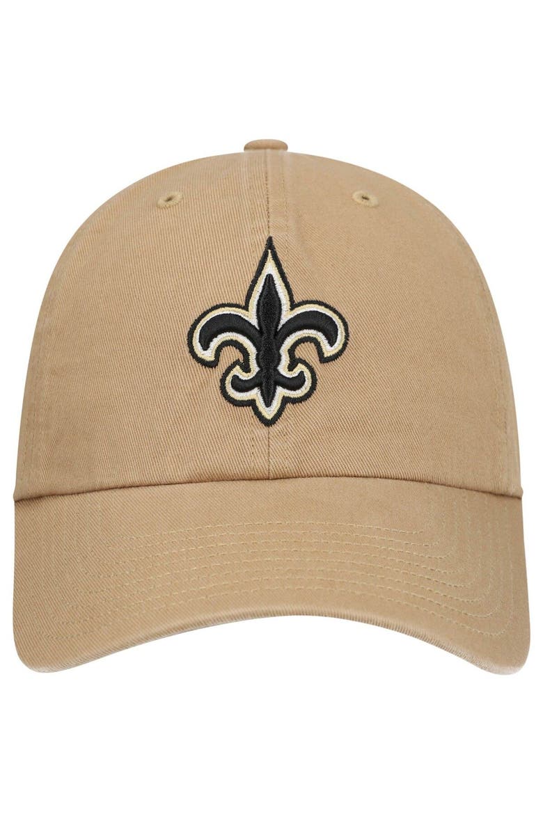 Men's '47 Khaki New Orleans Saints Secondary Clean Up Adjustable Hat, Alternate, color, Khaki