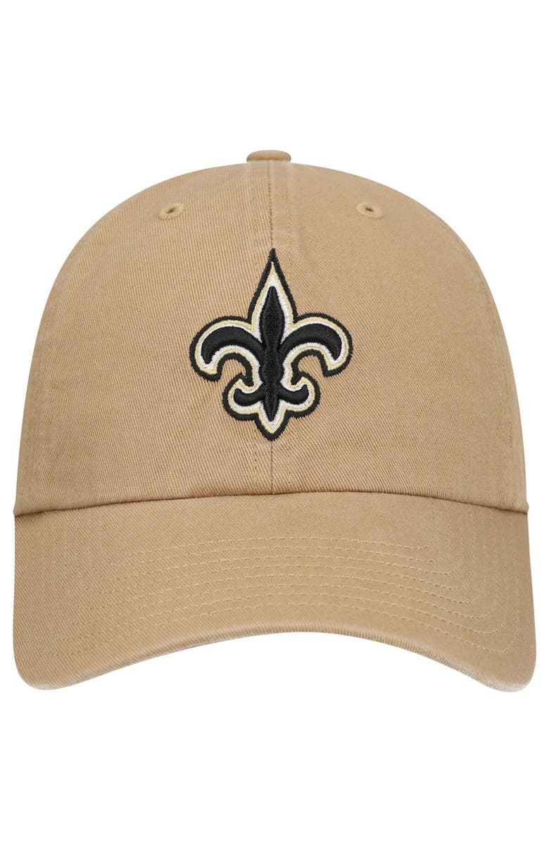 '47 Men's '47 Khaki New Orleans Saints Secondary Clean Up Adjustable Hat, Alternate, color, Khaki