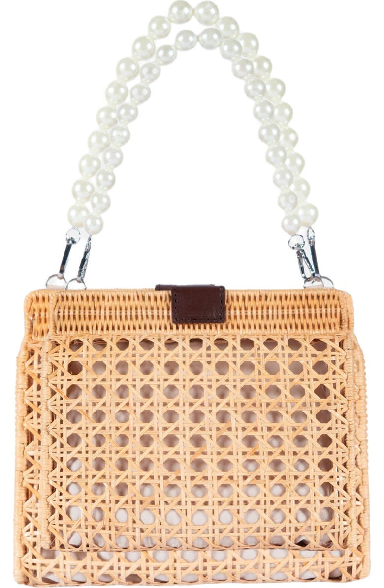 Jelavu Mariella Rattan Handbag, Alternate, color,