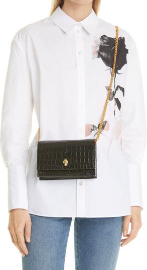 【関税&送料込】Alexander Mcqueen Borsa Mini Skull Women's Small Skull Bag in Black | McQueen US