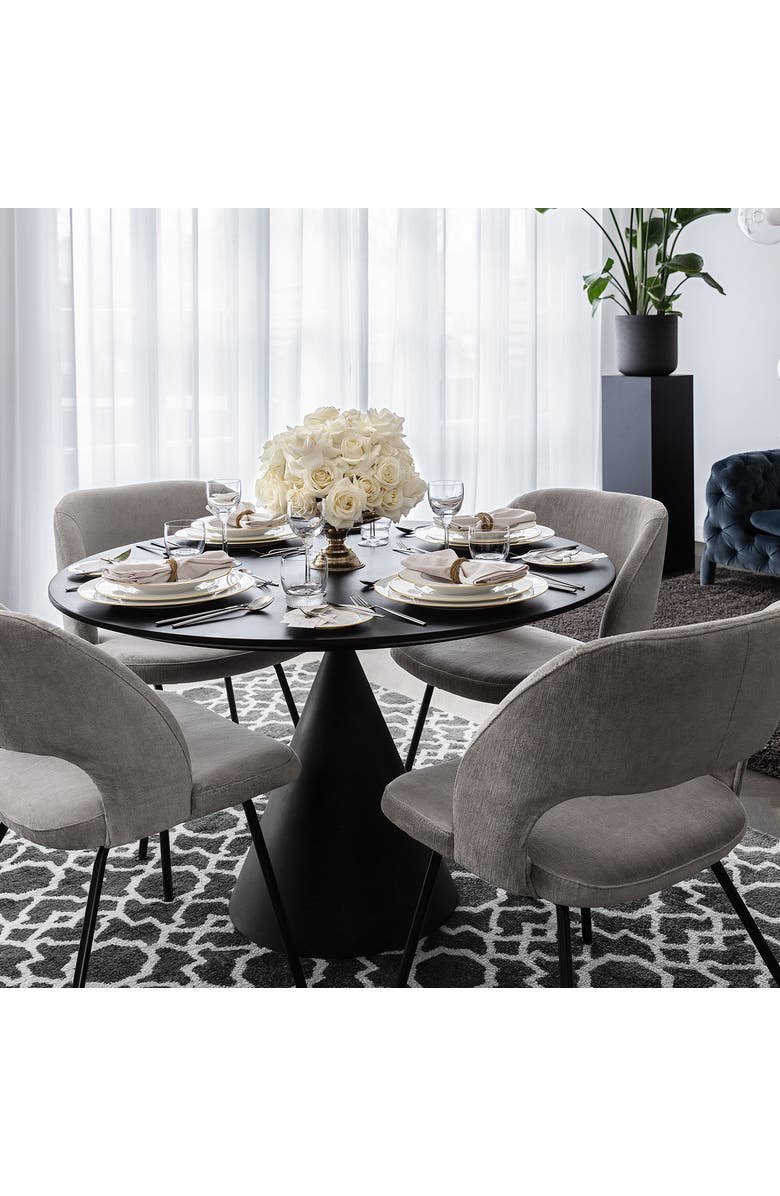 Villeroy & Boch Anmut Gold Rim Soup, Alternate, color, White